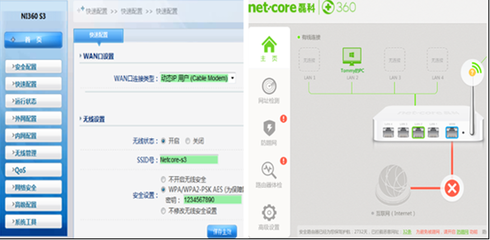 360磊科聯(lián)手推出全新智能路由器固件，采用圖景式交互界面
